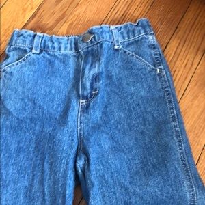 Btogs blue jeans ribbed waist 4T
